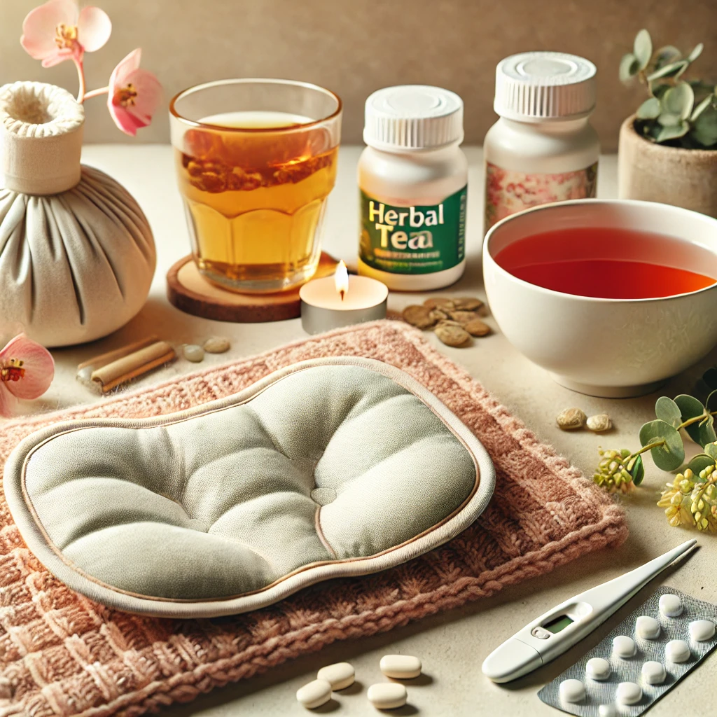 Pain relief options for cystitis with a mix of natural remedies and medications