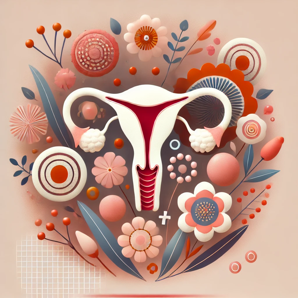 A professional conceptual image representing vaginal health and balance.